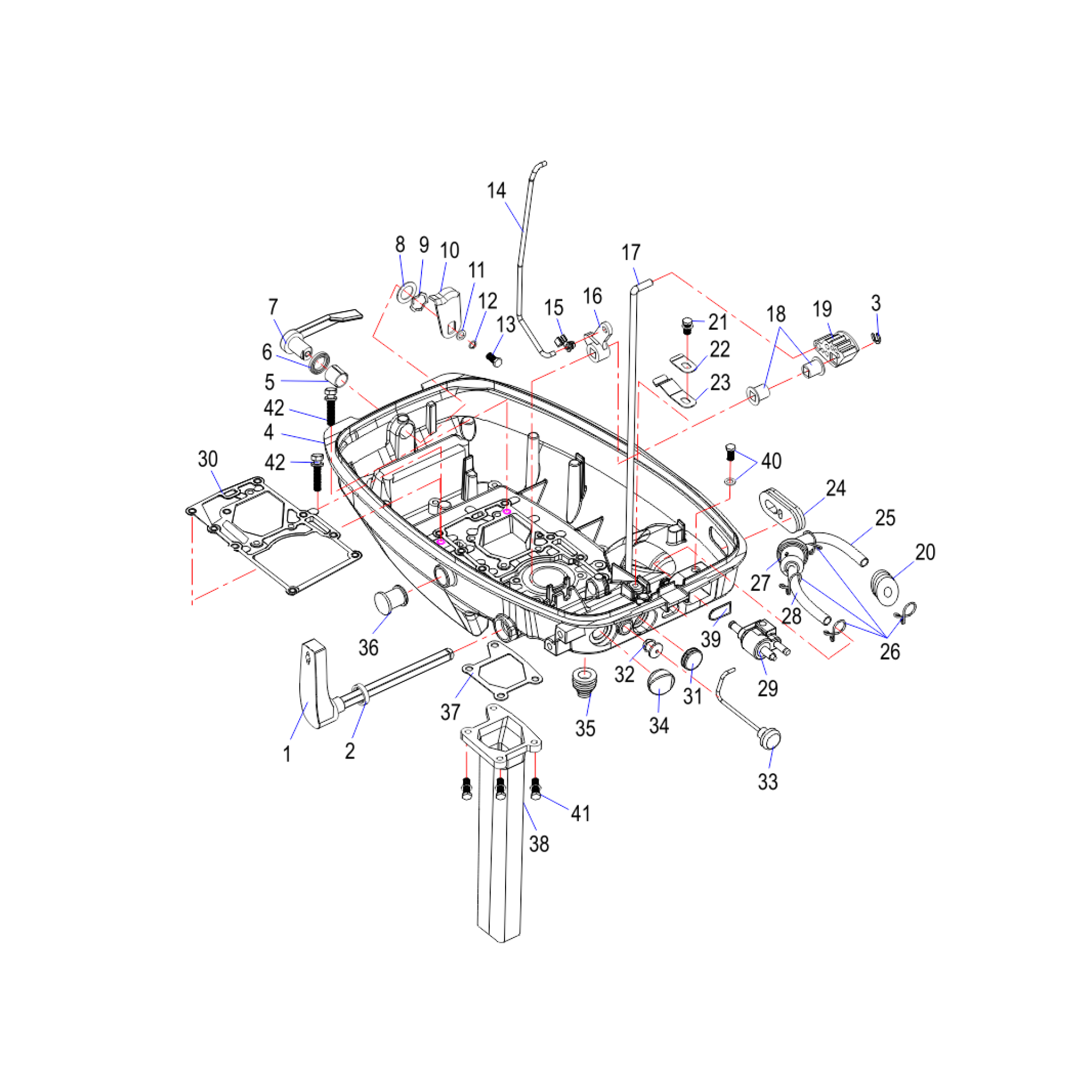 Нижний корпус