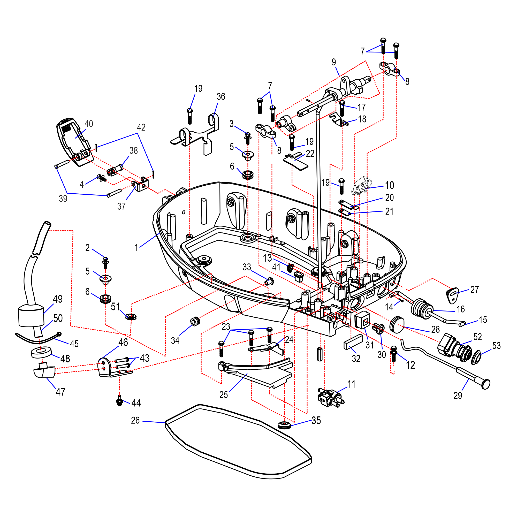 База двигателя