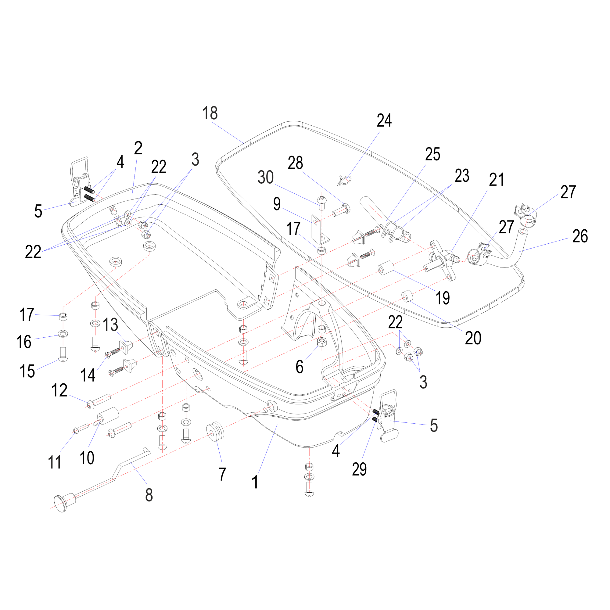 Нижний корпус