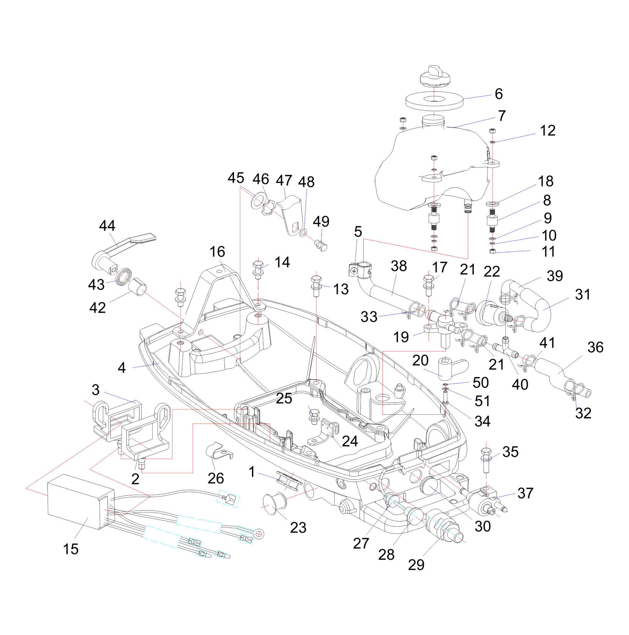Нижний корпус