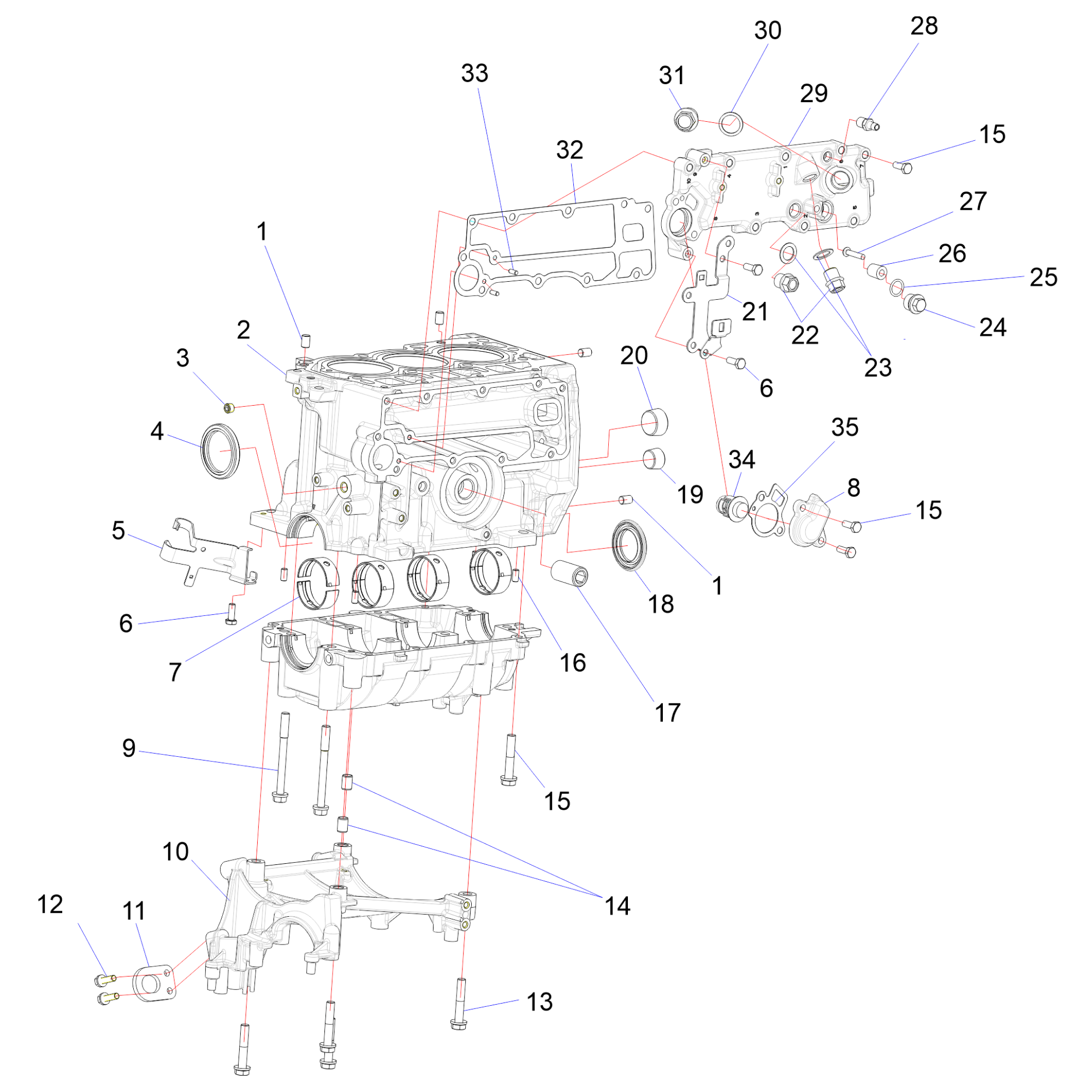Блок цилиндров
