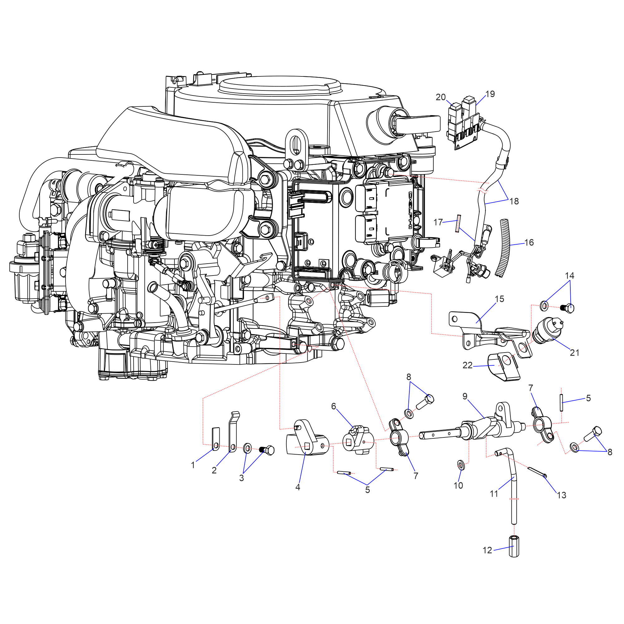 Двигатель 5