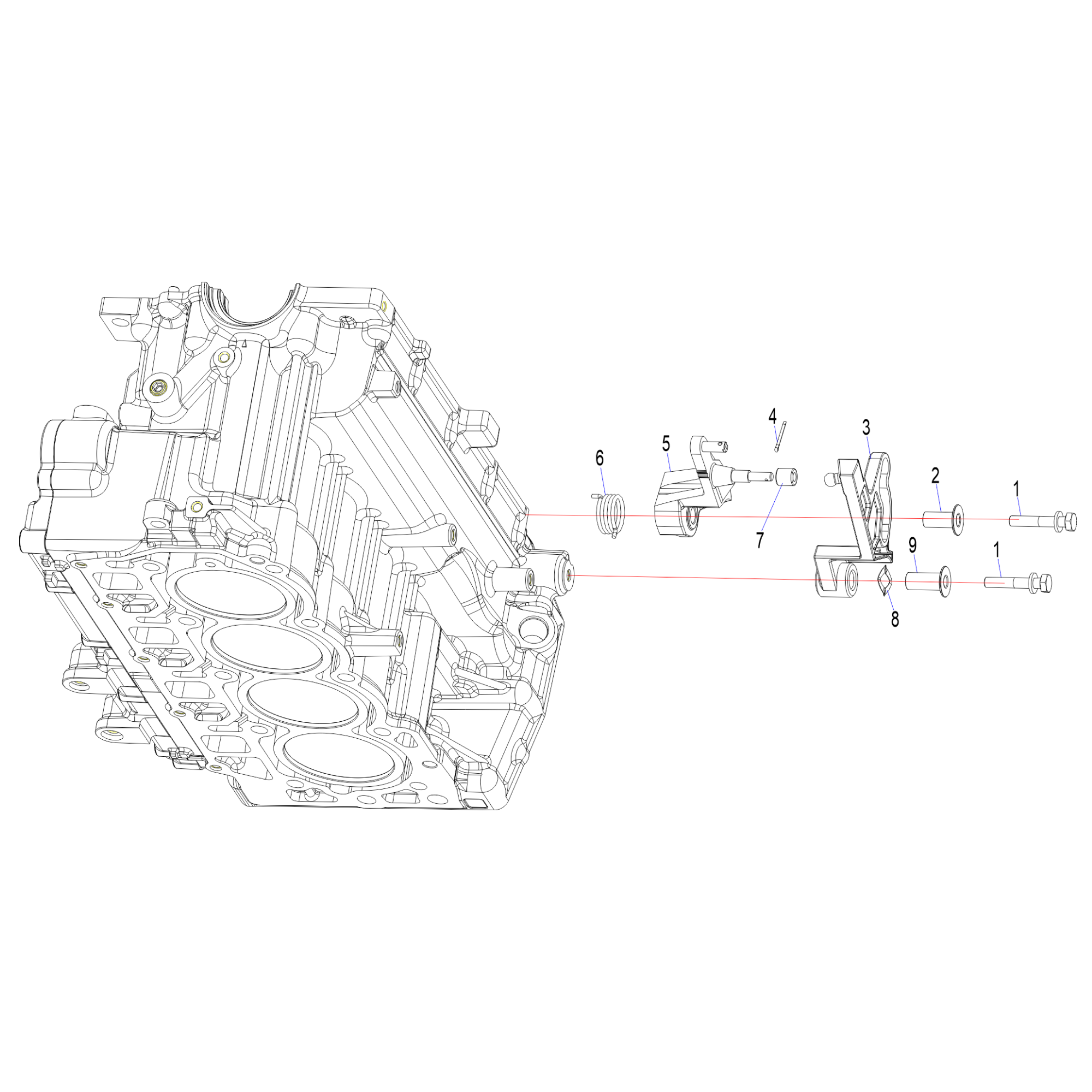 Коромысло дроссельной заслонки