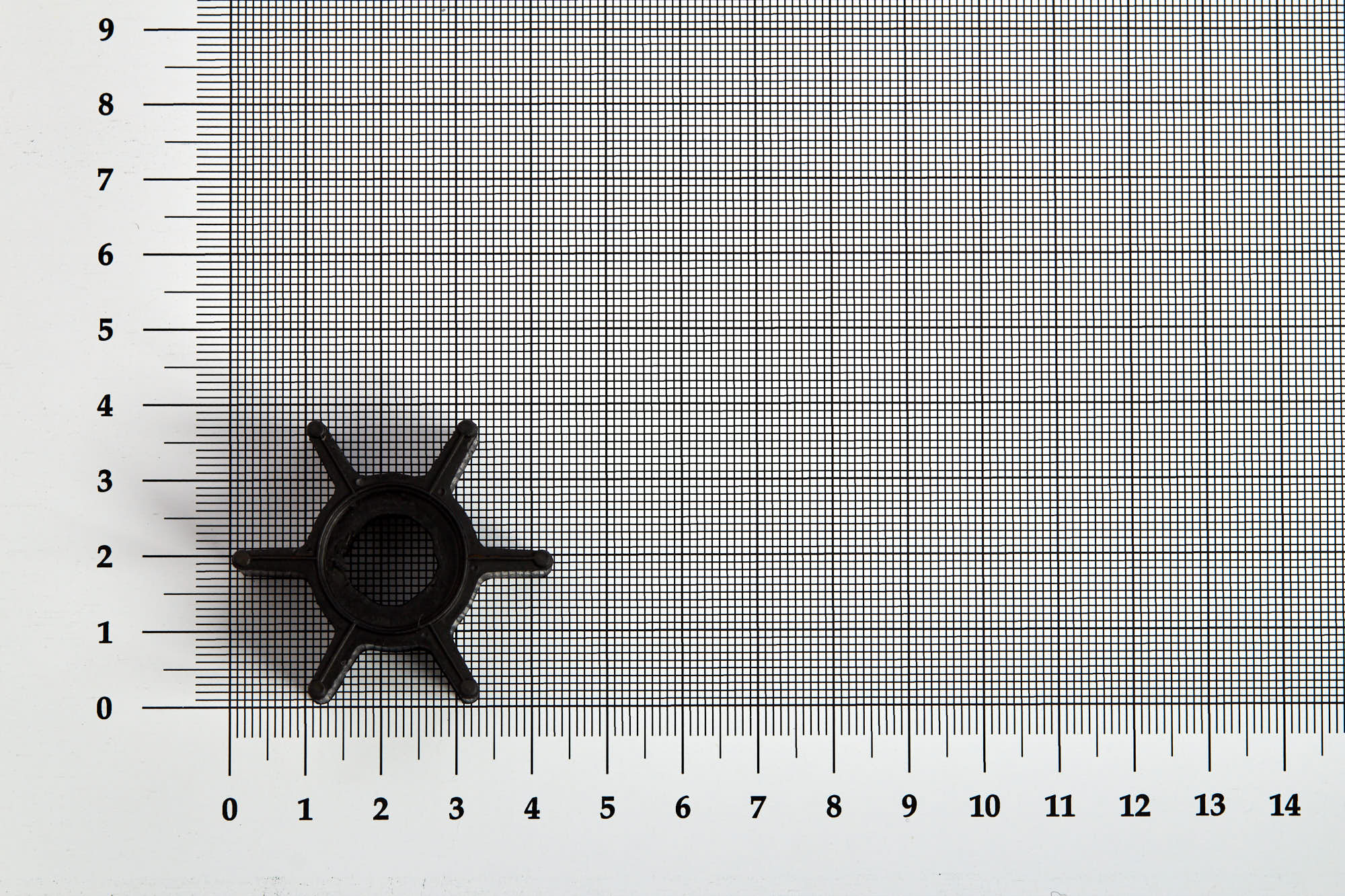 Крыльчатка помпы Tohatsu 6/8/9.8HP 3B2-65021-1