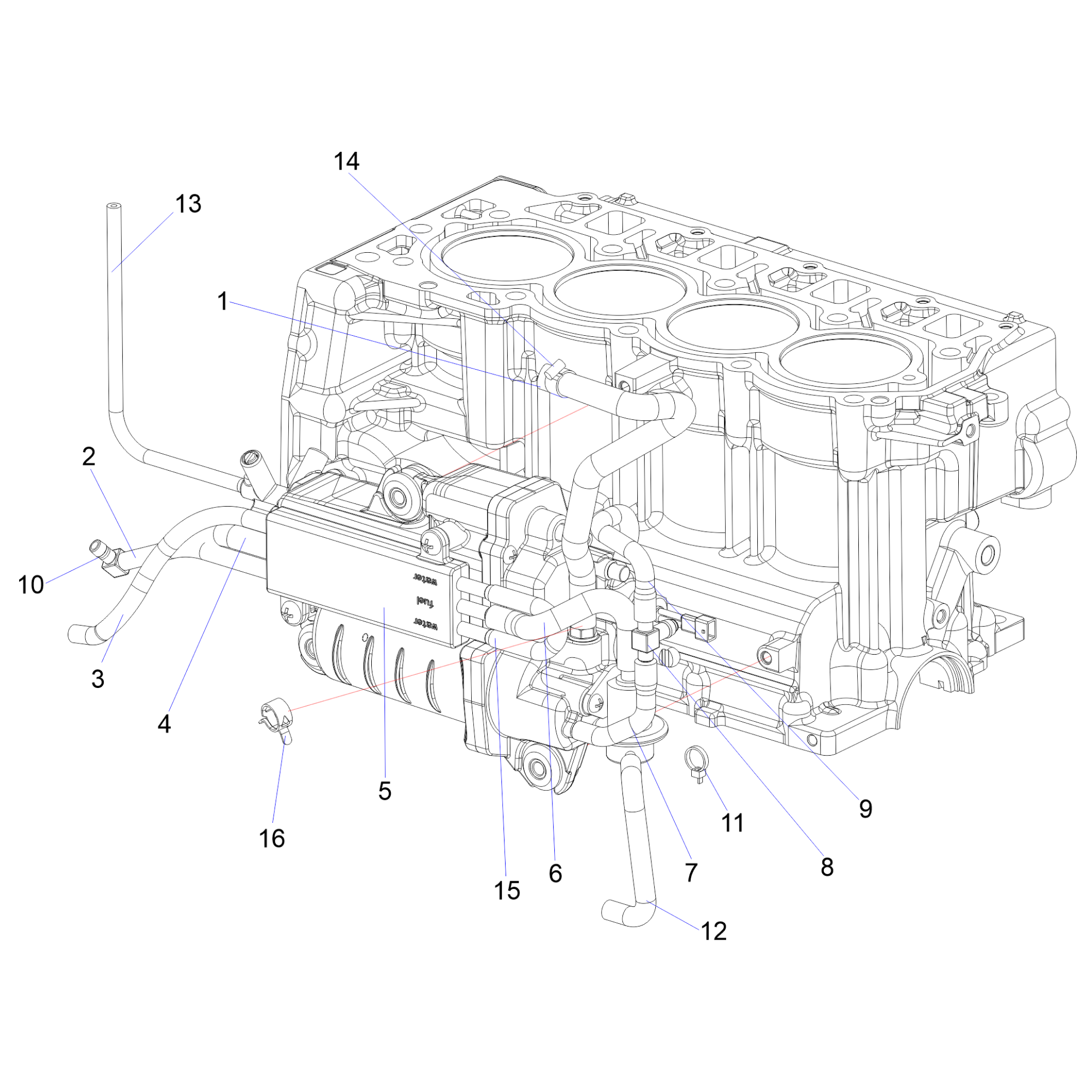 Система подачи топлива 3