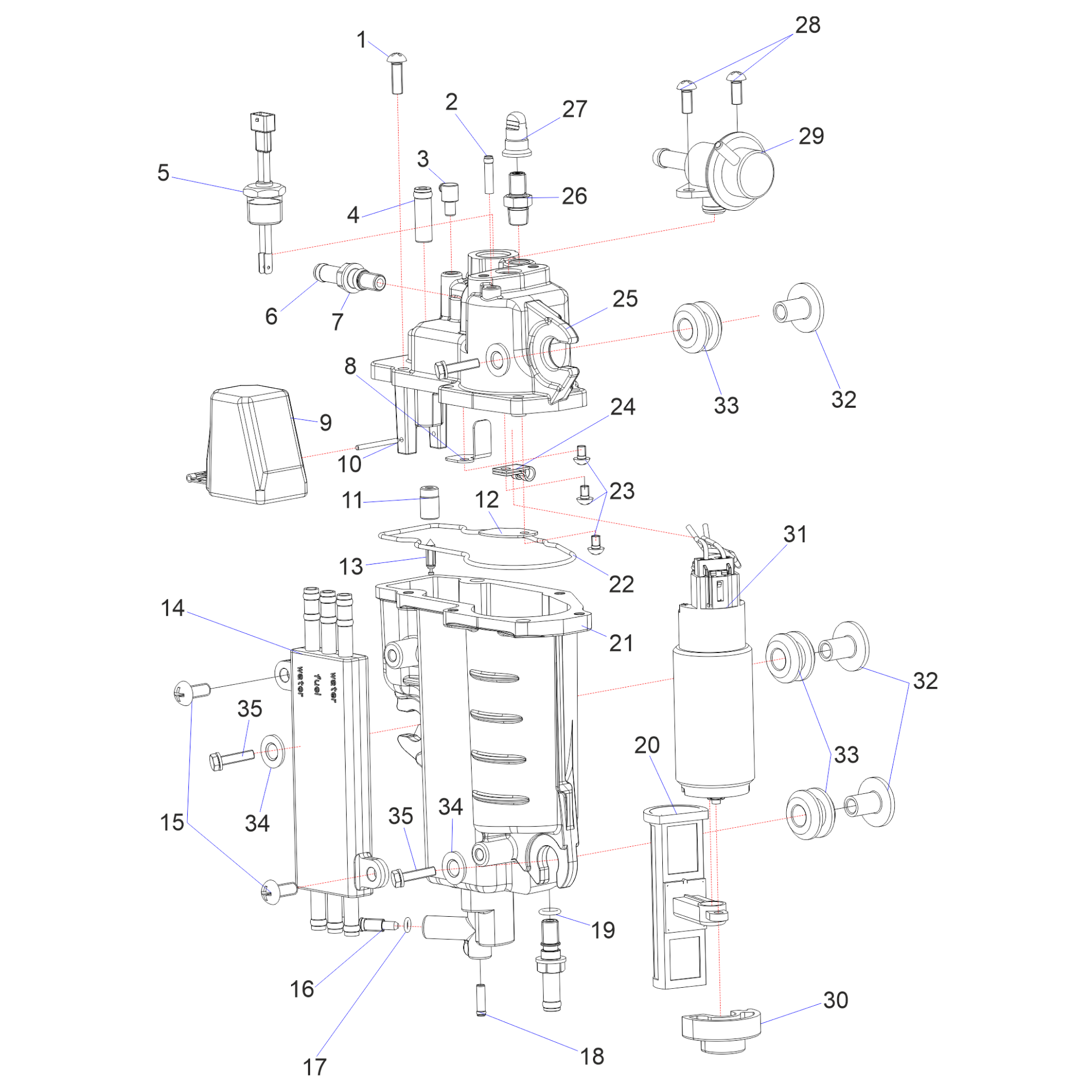 Система подачи топлива 1