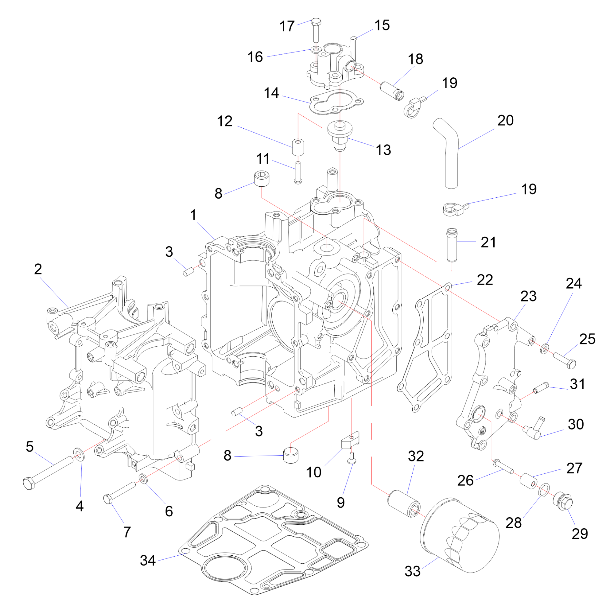 Блок цилиндров