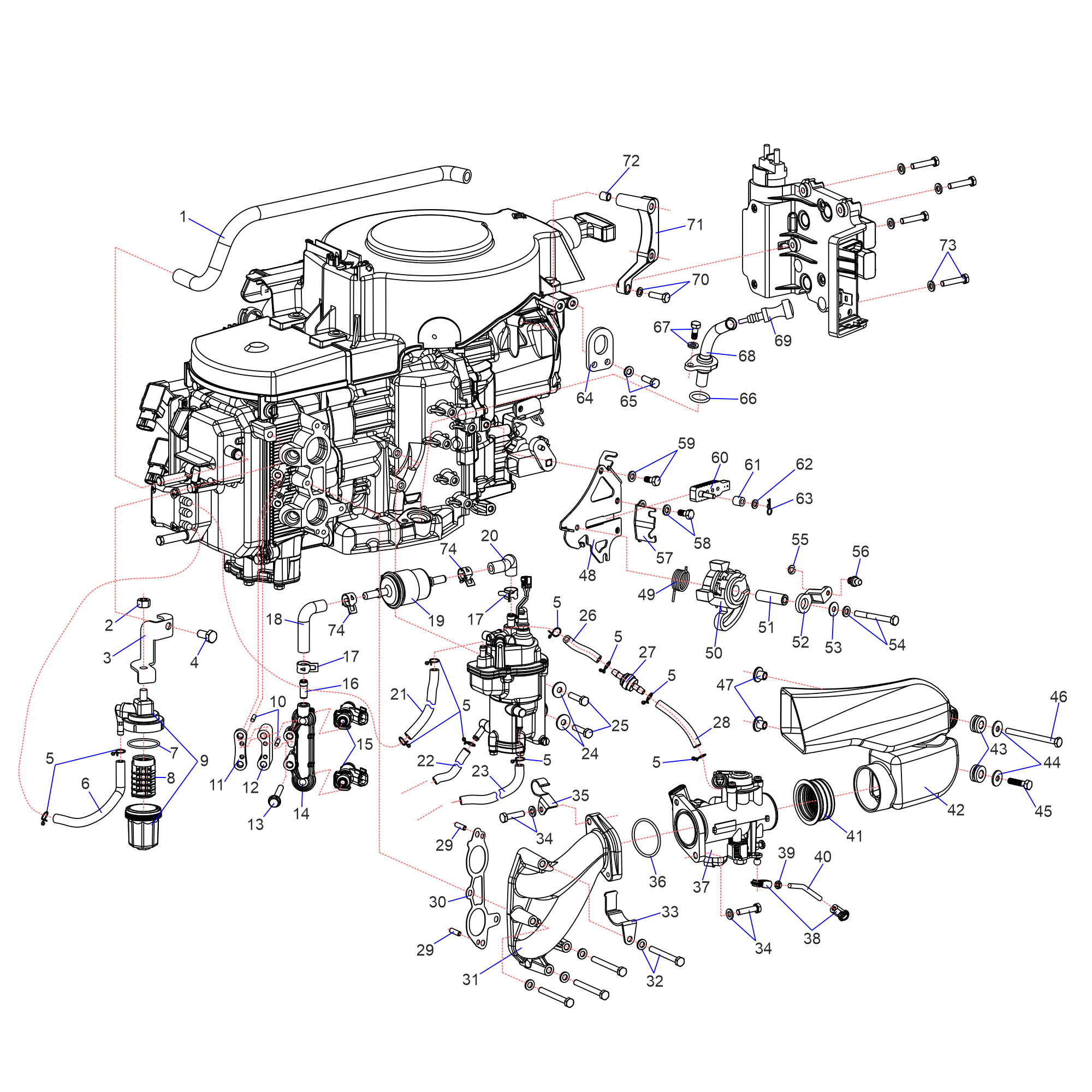 Двигатель 4