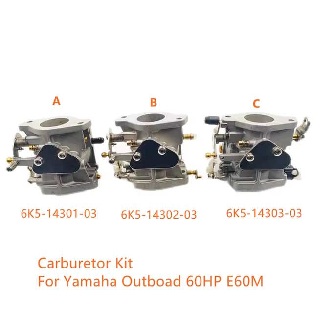 Карбюратор 6K5-14301-03 Yamaha 60 (1)