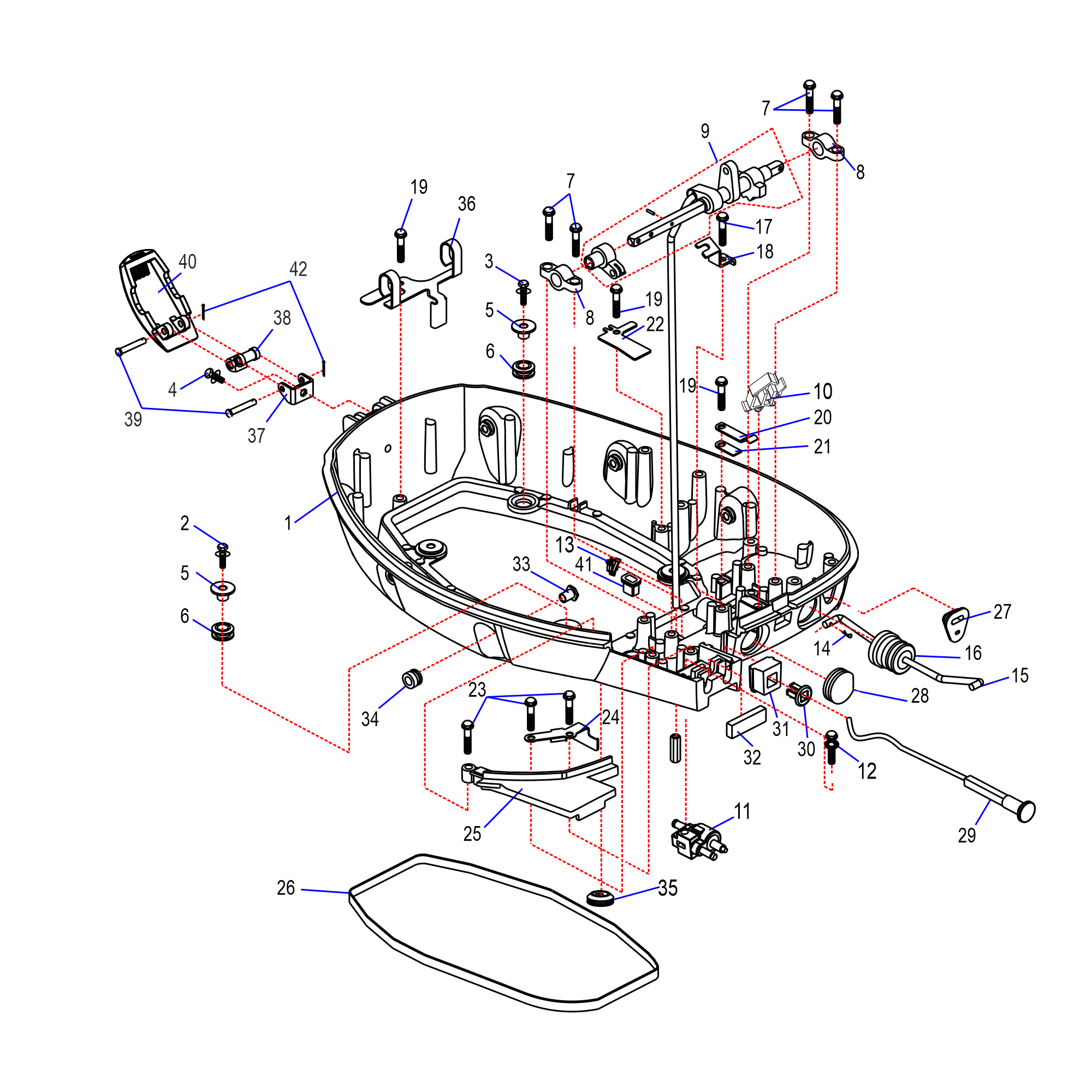 База двигателя