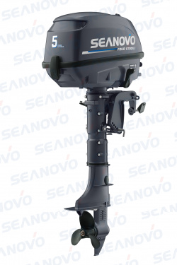 Лодочный мотор SEANOVO SNF5HL БЕЗ ВЫНОСНОГО БАКА И ШЛАНГА