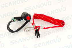 Кнопка остановки двигателя с чекой безопасности для SUZUKI 37820-92E01