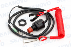 Аварийный выключатель с чекой F25-04.00.06.04 6BL-82575-00