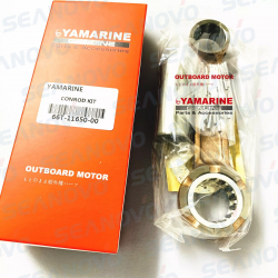 Шатун для YAMAHA 40 6F5-11651-00 (палец+подшипники+шайбы)