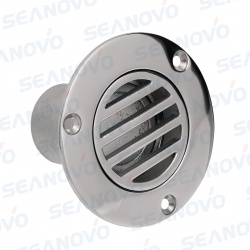 Горловина палубная для слива воды 38 мм прямая, нержавеющая сталь