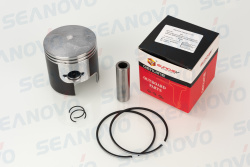 Поршневой комплект + поршневые кольца SUZUKI DT40 12110-94400-025 (0,25)