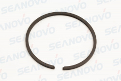 Кольцо поршневое второе (черное) 5F-01.01.02.07