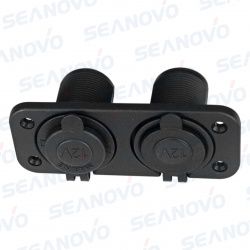 Панель розетка12V+розетка12V