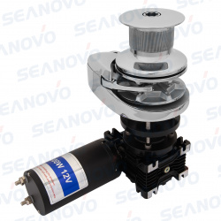 Лебёдка якорная вертикальная с барабаном G8 800W нержавеющая сталь