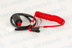 Кнопка остановки двигателя с чекой безопасности для SUZUKI 37830-95D03