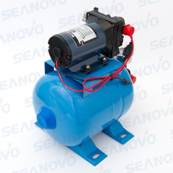 Насос для водопровода  катера с резервуаром 8 л.  12V 11 л.мин  2.8 - 4.2 Bar A 20