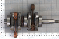 Коленвал в сборе 9.8F-01.06.20.00
