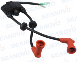 Катушка зажигания высоковольтная Yamaha E40J 6F6-85570-11 (00)
