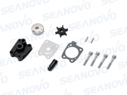 Ремкомплект помпы охлаждения 6BX-WG078-00 YAMAHA F4-F6 с корпусом