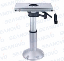 Стойка регулируемая с пневмоцилиндром со слайдером, высота 432-610 мм