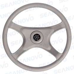 Колесо рулевое 161-DG ABSпластик серый, диаметр 330 мм