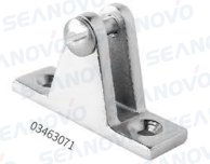 Кронштейн рамы тента палубный 90°, нерж.сталь 316